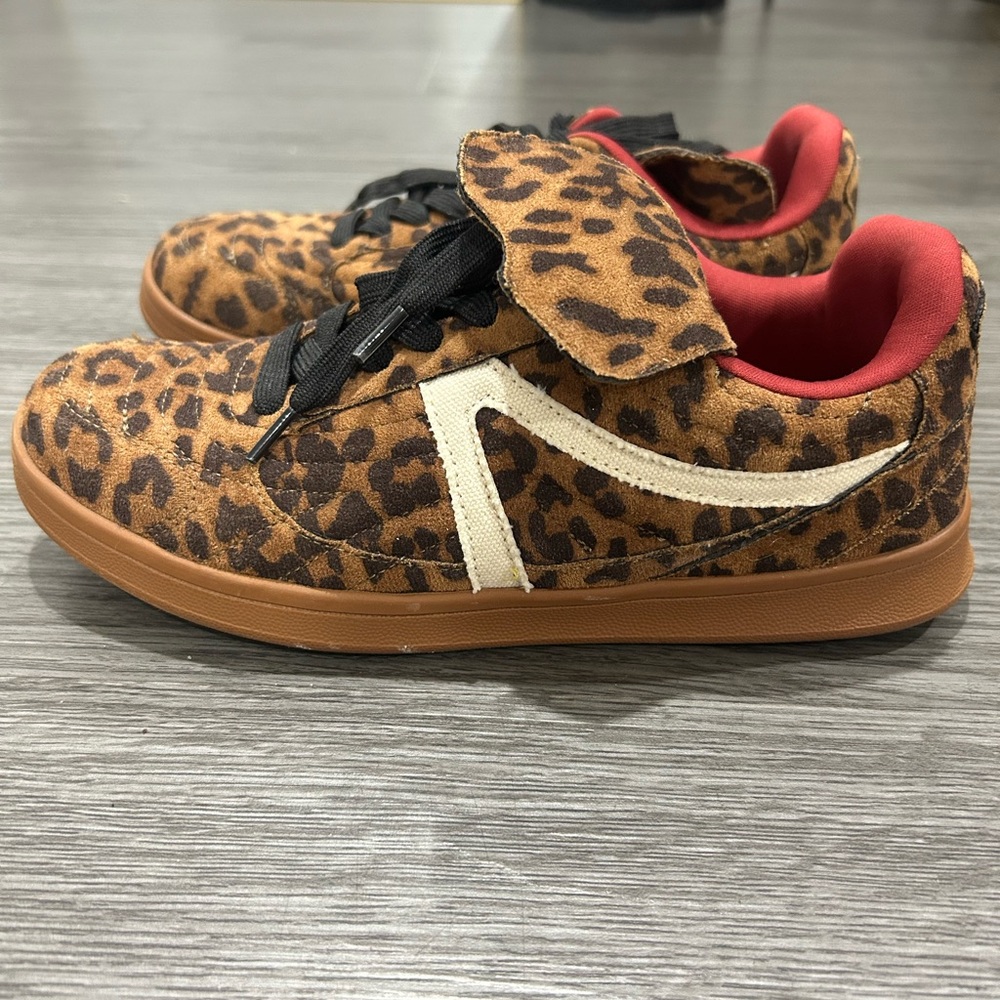 Cheetah Print Sneakers